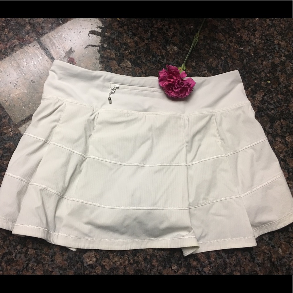 LuluLemon Athletics White Skirt